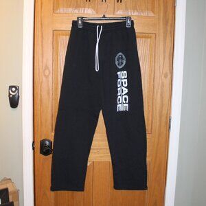 Men's Black Sweatpants - USA Department of the Space Force - Size Large